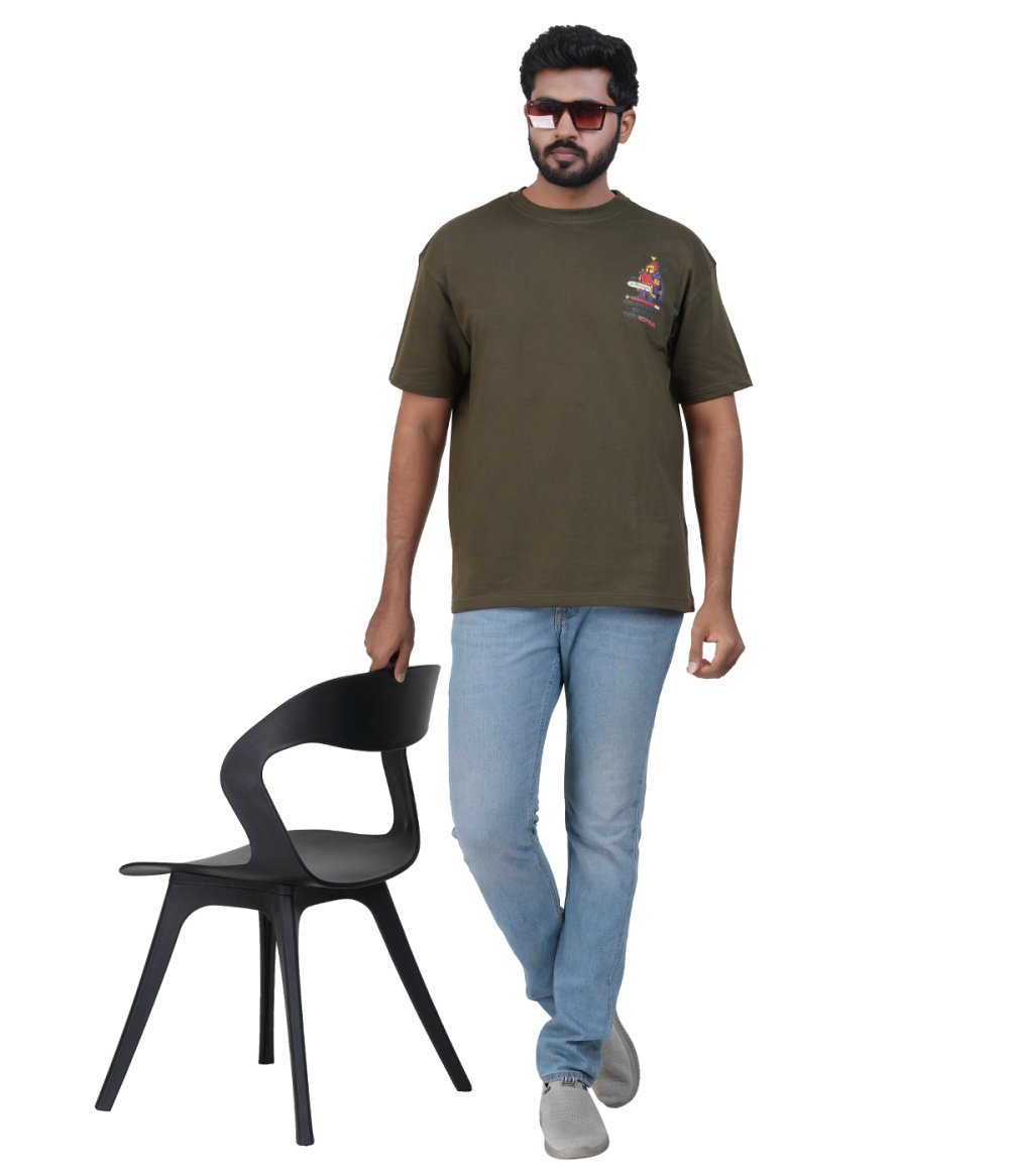 OVERSIZED PRINTED T_SHIRT